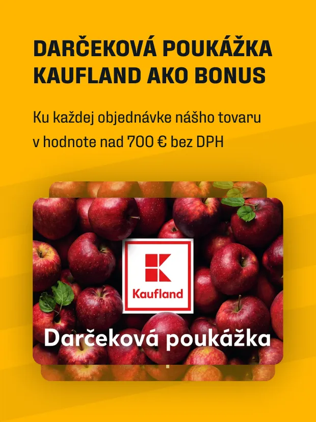 Darčeková poukážka Kaufland ako bonus