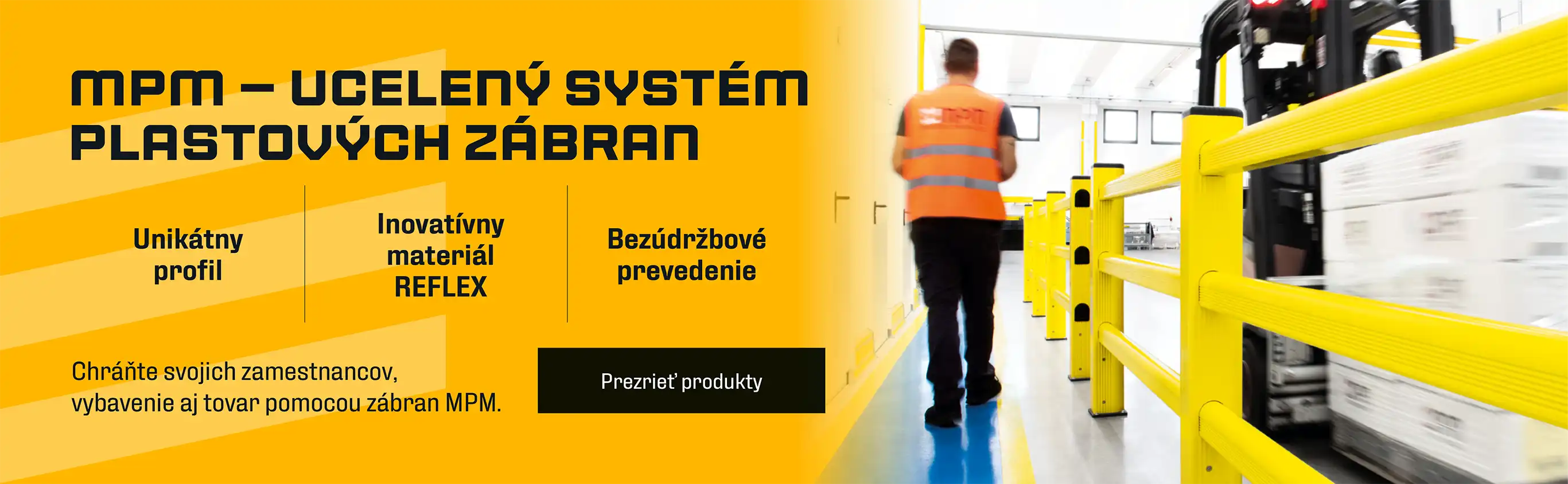 MPM – ucelený systém plastových zábran