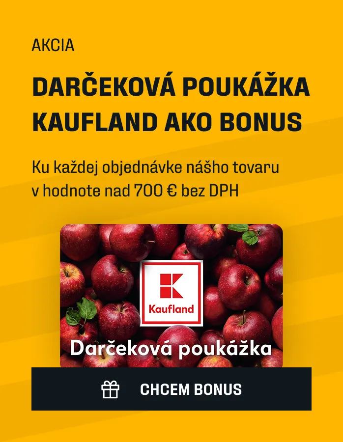 Darčeková poukážka Kaufland ako bonus