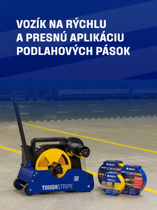 Vozík pro aplikaci podlahových pásek (BY APP)