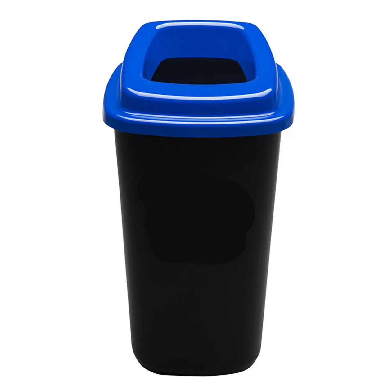 Plastový kôš na triedený odpad, 90 l , modrá