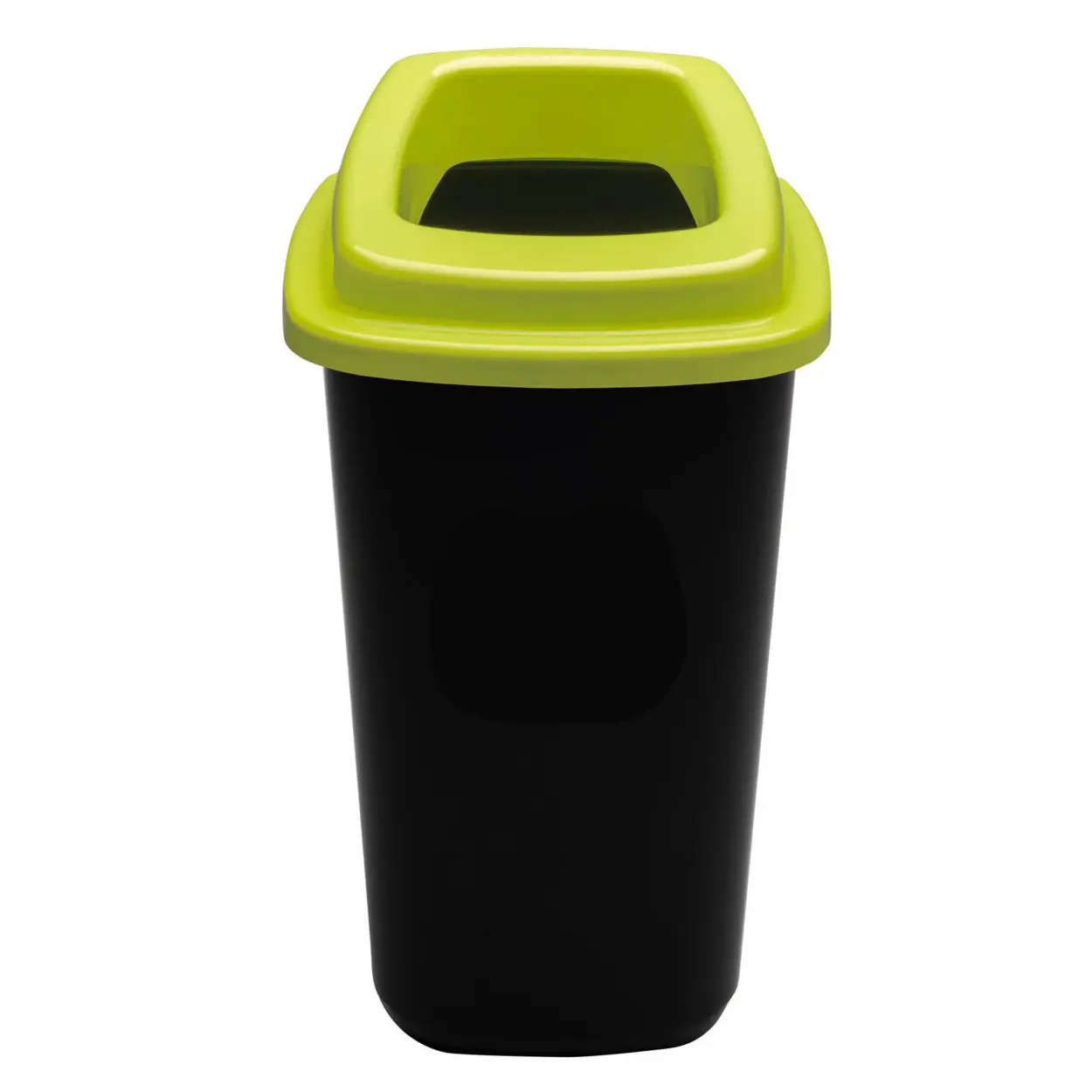 Plastový kôš na triedený odpad, 90 l , zelená