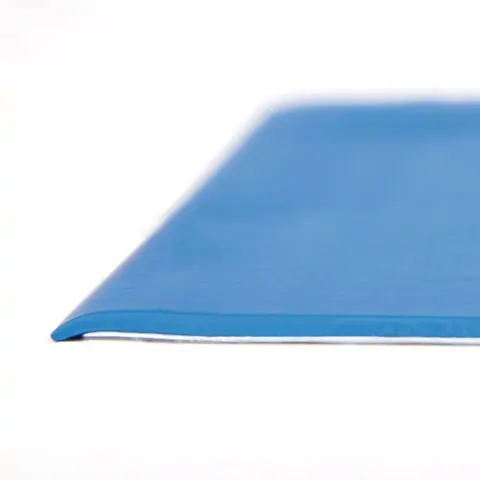 Extrémne odolná značiaca páska s nábehovou hranou, modro/bie