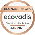 Bronzová medaila EcoVadis